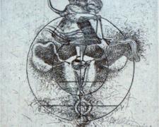 Sex Education, USA, 2001, etching, 15 x 11", ed. 9/12