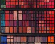 Chromofield, 2015 mixed media 48 x 35 x 1 1/4"