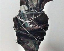 Stockport, 2010, mixed media sculpture, 8 1/2 x 4 1/2 x 2 1/2"