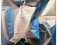 Packed Blue and Grey Ocean, 2002, oil on canvas, 39 1/2 x 33 1/2", (Secondary Market)