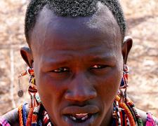 Massai Warrior #3, 2009, archival inkjet print, 12 x 15"