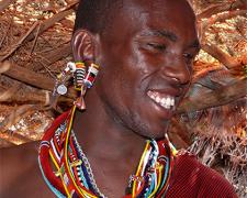 Massai Warrior #4, 2009, archival inkjet print, 12 x 15"