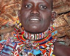 Massai Woman #3, 2009, archival inkjet print, 12 x 15"