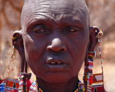 Massai Woman #5, 2009, archival inkjet print, 12 x 15"