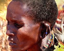 Massai Woman #7, 2009, archival inkjet print, 12 x 15"