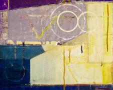 timemap, 2012, mixed media collage, f.s. 25 x 21" / i.s. 20 x 14 1/2"