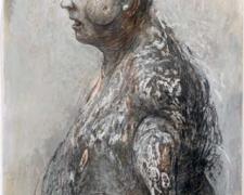 Cartographic Ills, 2010, graphite, ink, and acrylic on paper, 9 3/4 x 5 7/8"