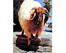 Isaac, 2002, acrylic on wood panel, 47 x 28"