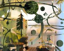 Earthly Matters: Reforestation, 2009, handmade photo collage on panel, 8 1/2 x 8 1/2", ed. 1/10