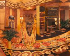 Excelsior, 2006, C-prints and acrylic on panel, 30 x 50"