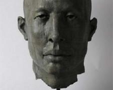 Rostro Grande II, 2008, bronze, ed. 2/8, 29 1/2 x 19 3/10 x 16 9/10"