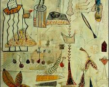 Noumenon Series #11 2007 Mixed media & oil on panel 60 x 48 x 4"