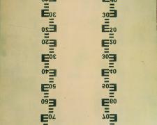"Multifold II (series of monotypes)", 2026, repeated printing of a spit bite aquatint etching, 20 1/2 x 20 1/2" each