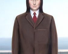 Mona Magritte 2006 Oil on canvas 36 x 24"