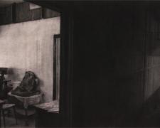 Hallway, 2004, charcoal on paper, i.s. 24 x 38 1/2"