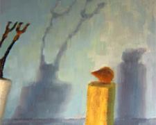 The Rise 2006 Oil on wood 5 x 7"