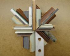 Restorative #7, 2015 reclaimed building materials, wood, copper, brass, stainless steel, sterling 4 x 5 x 1 1/4"