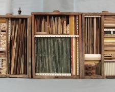 Restoration #2, 2015 mixed media 72 x 29 x 5"