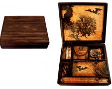 A Chronicle of War, 2010, assemblage, 9 x 10 1/2 x 2 1/2"