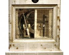 The Geometry of Falling, 2009, assemblage, 27 x 21 x 10"