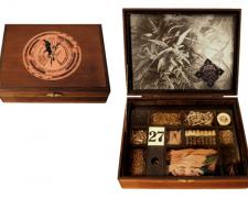 Horrors of the Fall, 2010, assemblage, 7 x 9 1/2 x 3"