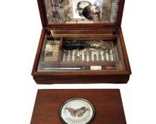 Zarzuelas, 2008, assemblage, 11 x 16 x 5 1/2"