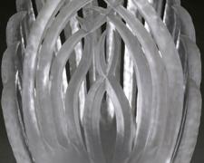 Clear Cradle Growth, 2005, handblown clear glass, sandblasted, 15 x 10 x 4"