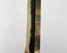 Night Shade, 2006 polished and patinated silicon bronze, brass, black granite 41 x 8 x 8"