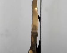 Night Shade, 2006 polished and patinated silicon bronze, brass, black granite 41 x 8 x 8"