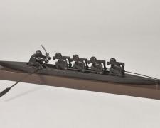 "Steering Committee", 1987, bronze, 4 1/2 x 22 x 32", edition 7 of 10