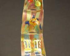 First Marriage of Syrie Maugham, 2006, cast glass with off-hand inclusion, 41 1/2 x 11 x 5 1/2"