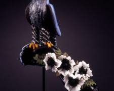 Anemone Falcon, 2005, hand-blown glass, 26 x 9 x 6"