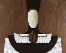 Amaranthine Bast, 2011, acrylic on canvas, 48 x 36"