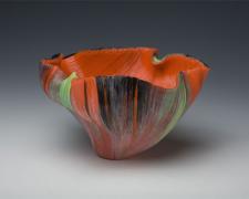 Gemello, 2010, filet-de-verre, 4 1/2 x 9 x 7"