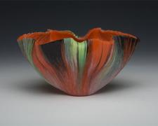 Gemello, 2010, filet-de-verre, 4 1/2 x 9 x 7"