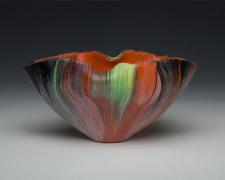 Gemello, 2010, filet-de-verre, 4 1/2 x 9 x 7"