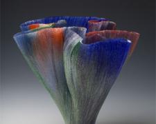 Incontro, 2009, filet-de-verre, 15 1/2 x 15 7/8 x 13 3/8"