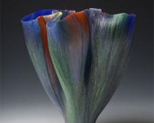 Incontro, 2009, filet-de-verre, 15 1/2 x 15 7/8 x 13 3/8"