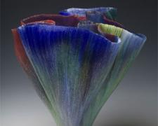 Incontro, 2009, filet-de-verre, 15 1/2 x 15 7/8 x 13 3/8"