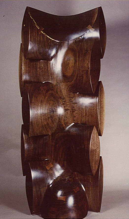 Memory of Butterfly, 1987, walnut, 43 1/2 x 19 x 10"