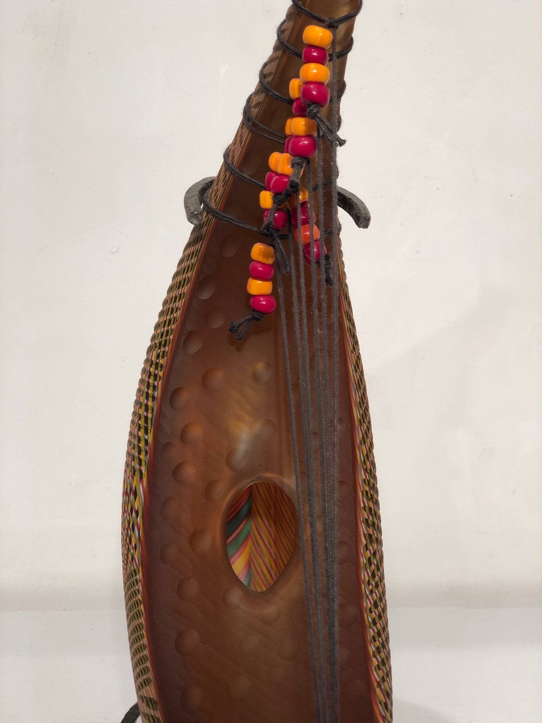 Cocoe, 2009, blown, carved glass, 13 x 14 1/2 x 10 1/2"