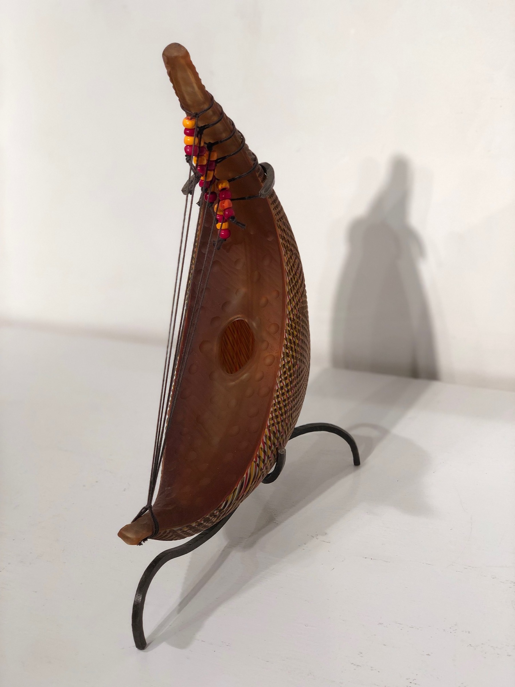 Cocoe, 2009, blown, carved glass, 13 x 14 1/2 x 10 1/2"