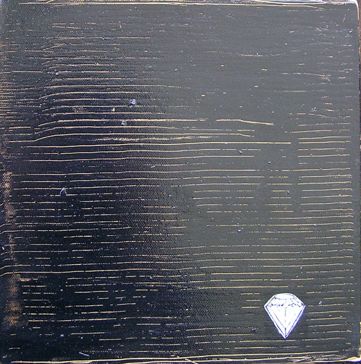 Always Keep a Diamond in your Mind 2005 Oil on canvas 10 x 10"