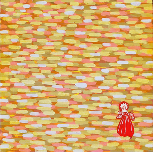 Fiesta 2005 Oil on canvas 10 x 10"