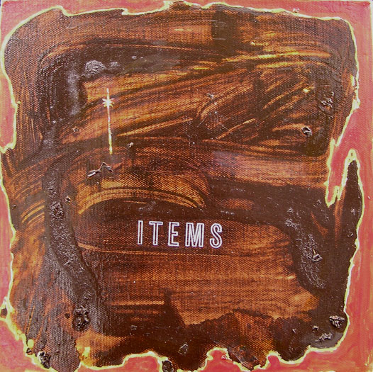 Items 2005 Oil on canvas 10 x 10"