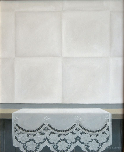 Lace, 2008, oil on canvas, 20 x 16"