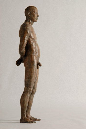 Personaje III, 2007, bronze, ed. 1/8, 20 x 5 x 4 1/2"