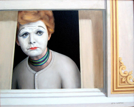 Fifth Clown 2006 Oil on canvas 16 x 20"