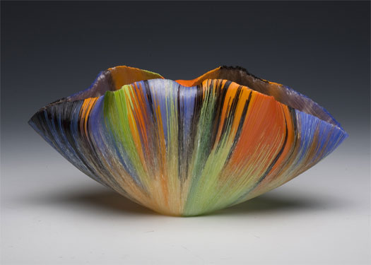 Primo, 2011, filet-de-verre, 5 1/2 x 12 x 5 7/8"