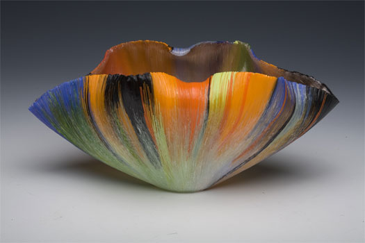 Primo, 2011, filet-de-verre, 5 1/2 x 12 x 5 7/8"